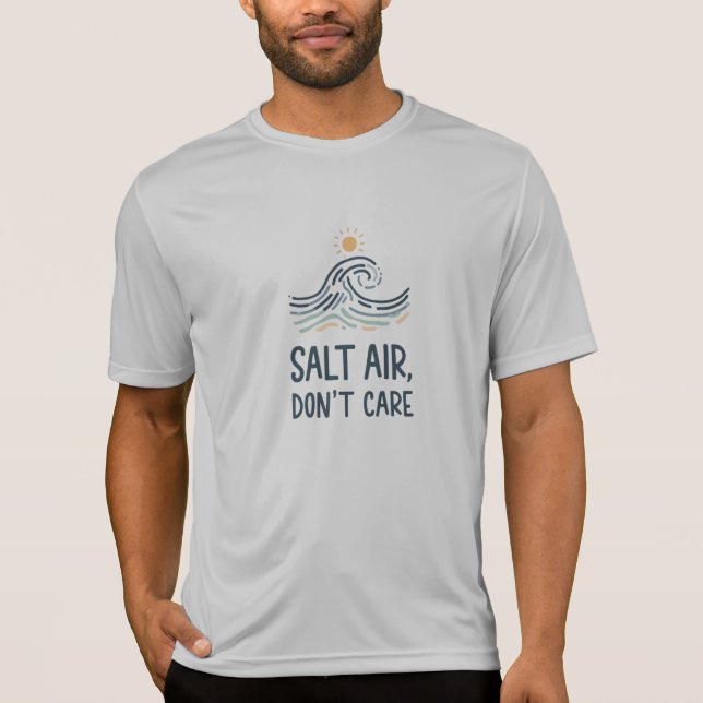 T-shirt Air salé, on s'en fiche (Devant)