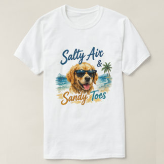 T-shirt Air Salé Orteils Sableux | Vibrations de Plage d'