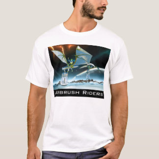 T-shirt Airbrush Riders Shirt by AirbrushFan