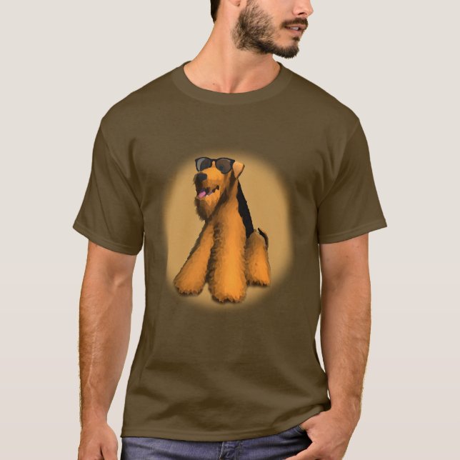 T-shirt Airedale (Devant)