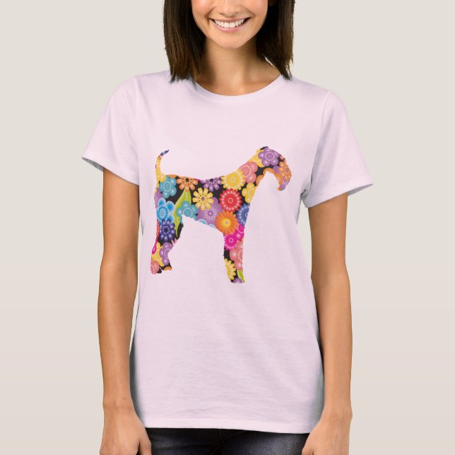 T-shirt Airedale Terrier (Devant)