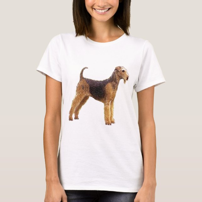 T-shirt Airedale Terrier (Devant)