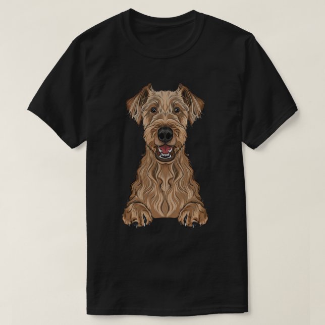 T-shirt airedale terrier (Design devant)