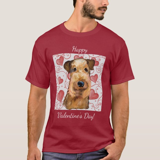 T-shirt Airedale Terrier (Devant)