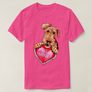 T-shirt Airedale Terrier Be Mine