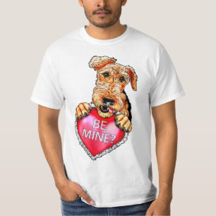 T-shirt Airedale Terrier Be Mine