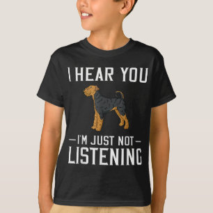 T-shirt Airedale Terrier Chien Cadeau Chift Propriétaire d
