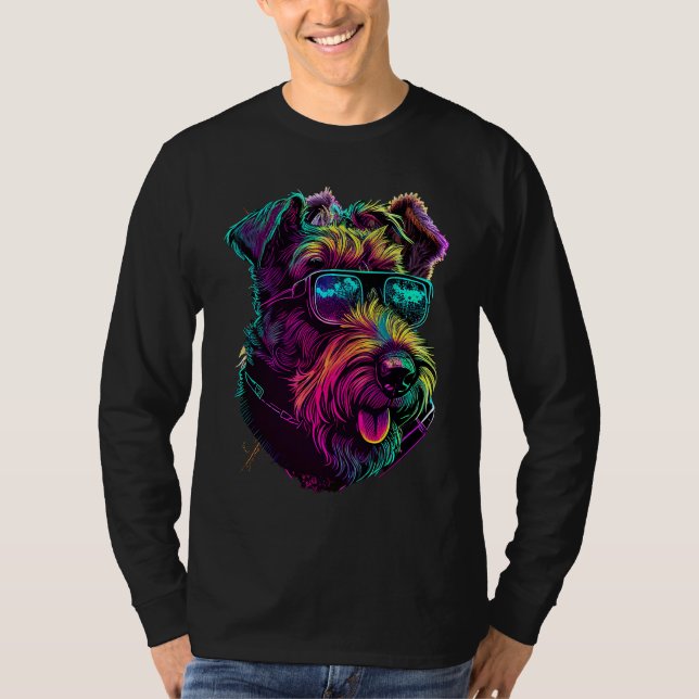 T-shirt Airedale Terrier Dogs Airedale Terriers (Devant)