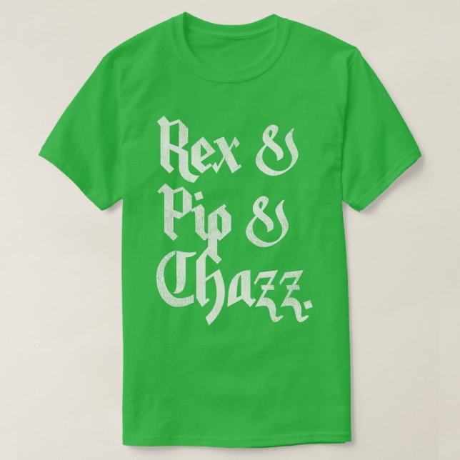 T-shirt Airheads Noms Rex Pip et Chazz (Design devant)