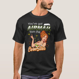 T-shirt Airmail Toss comme un patron Cornstar