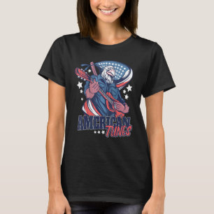 T-shirt airs américains mélodies américaines avec gui élec