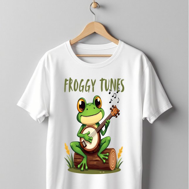 T-shirt Airs de Froussard : Grenouille de dessin animé ado (Créateur téléchargé)
