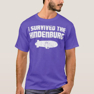 T-shirt Airship Blimp Dirigible The Hindenburg DisasterTSh
