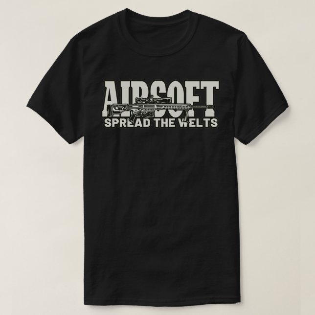 T-shirt Airsoft Airsoft Propage Les Soules (Design devant)