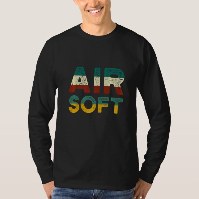 T-shirt Airsoft Player Team Sport Com Ition 1 (Devant)