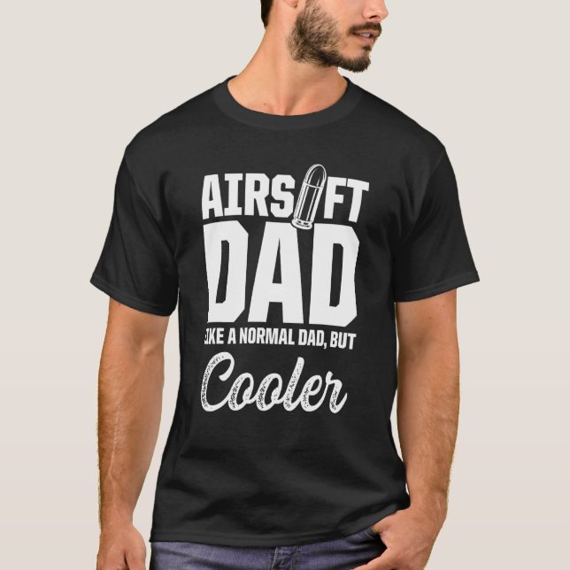 T-shirt Airsoft Player Team Sport Com Ition 8 (Devant)