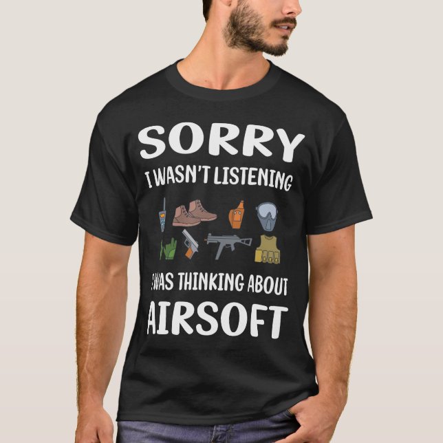 T-shirt Airsoft sans écoute (Devant)