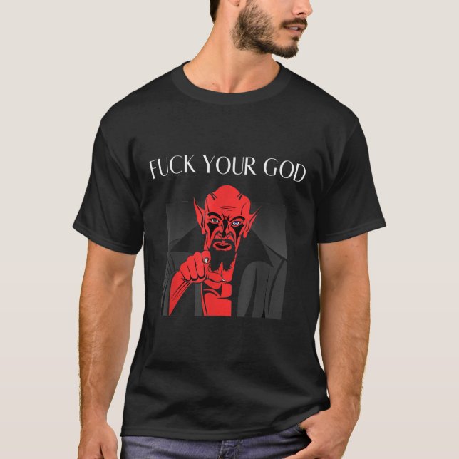 T-shirt Aist Goat Satan Baphomet GIft (Devant)