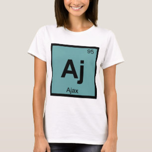 T-shirt Aj - Ajax Chimie Grecque Symbole du tableau périod