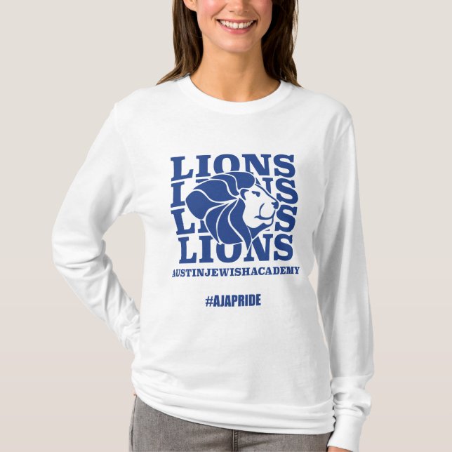 T-shirt AJA Lions Long Sleeve Shirt (Devant)