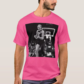 T-shirt A'Ja Wilson - Blanc noir