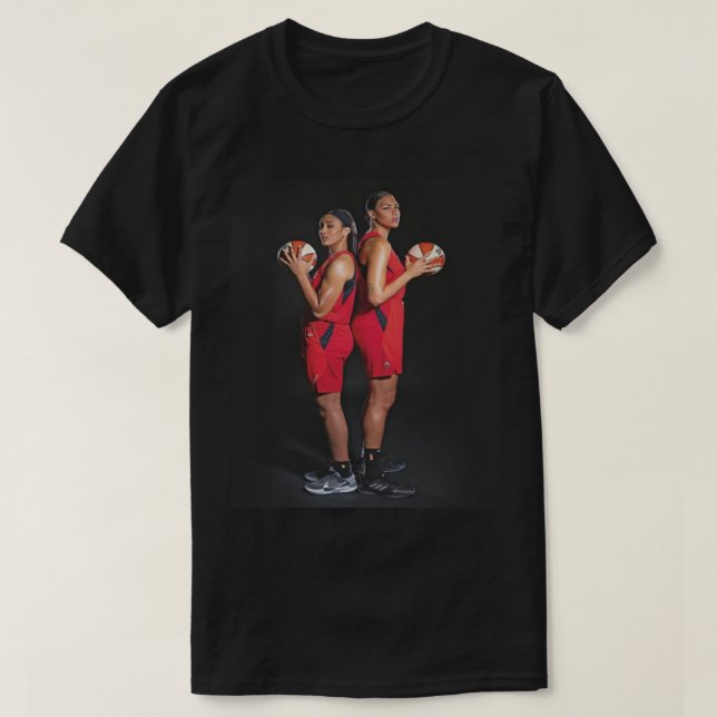 T-shirt aja Wilson et Liz cambage (Design devant)