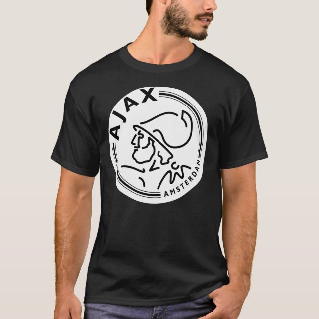 T-SHIRT AJAX-AMSTERDAM LOGO   (Devant)