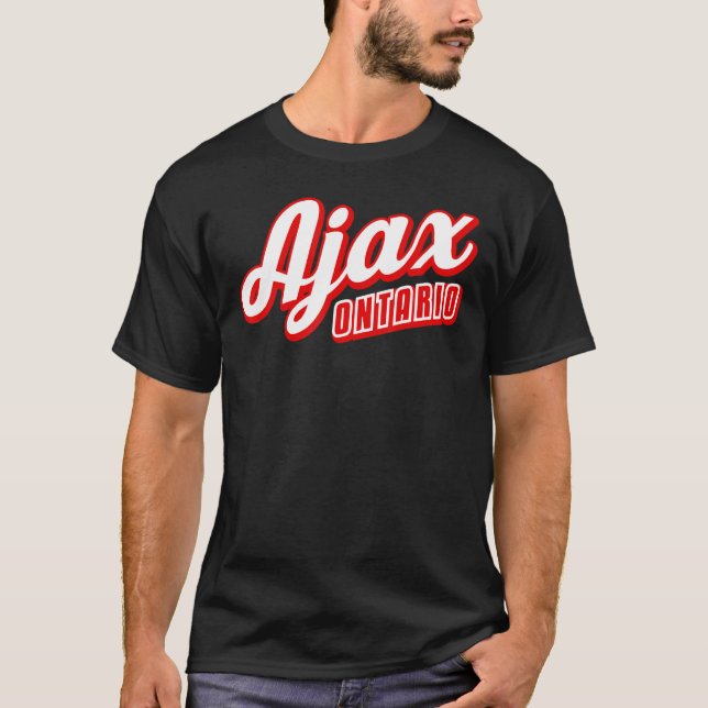 T-shirt Ajax Ontario (Devant)