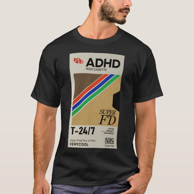T-shirt Ajouter la cassette vidéo 247 (Devant)