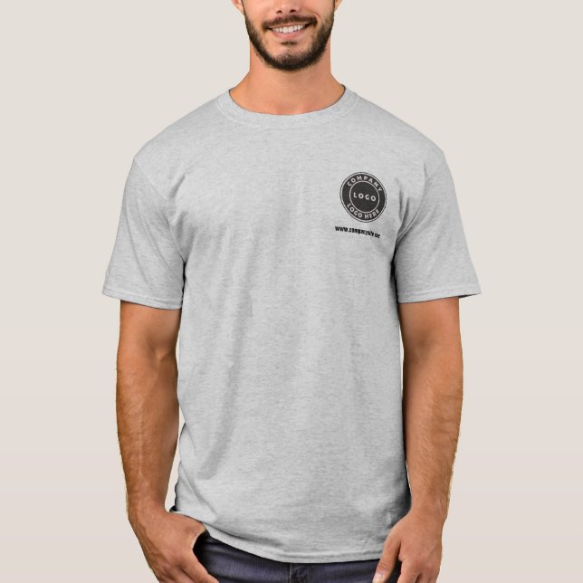 T-shirt Ajouter le logo de votre entreprise Employés profe (Devant)