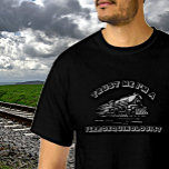 T-shirt Ajouter le nom TEXTE - Faites-moi confiance Je sui<br><div class="desc">Ferroequinologist = Iron Horse Expert - - Modifier n'importe quel texte à votre propre message avec ce grand Stean Train Design. - Voir en magasin pour beaucoup d'autres cadeaux de train.</div>