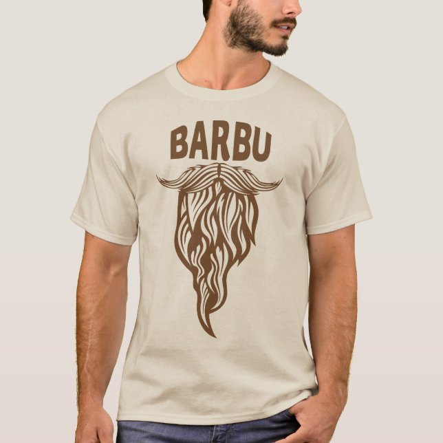 T-shirt ajouter_texte_barbu_barbe_famille_510 (Devant)