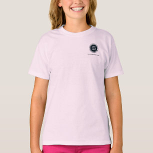 T-shirt Ajouter un logo d'entreprise et l'adresse du site