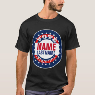 T-shirt Ajouter un nom Campagne personnalisée