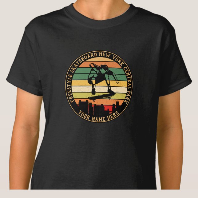 T-shirt Ajouter un nom Changer tout le texte libre Skatebo (Créateur téléchargé)