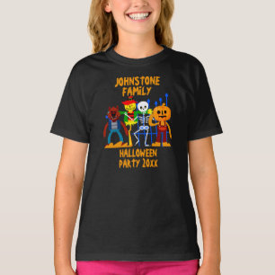 T-shirt Ajouter un nom de famille Modifier le texte Hallow