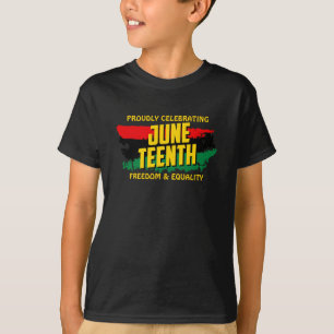T-shirt Ajouter un nom Modifier le texte Célébrer la liber