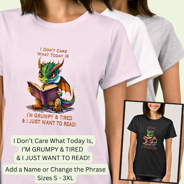 T-shirt Ajouter un nom Texte, Je suis Grumpy Fatigué, Je v (Créateur téléchargé)