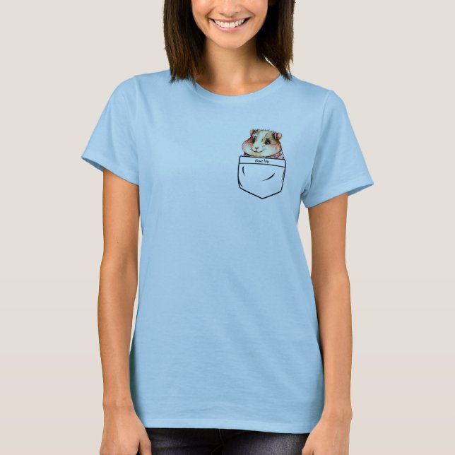 T-shirt Ajouter un nom Texte (ou Supprimer), Cochon de Gui (Devant)