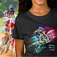 Ajouter un nom Texte (ou Supprimer) Motocross Bike