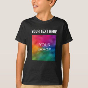 T-shirt Ajouter un texte Télécharger Modèle photo Garçons 