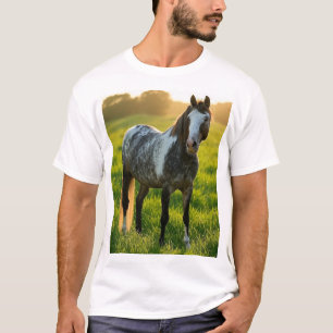T-shirt Ajouter une Personnaliser photo de cheval