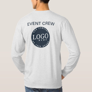 T-shirt Ajouter votre entreprise Logo Employés Événements