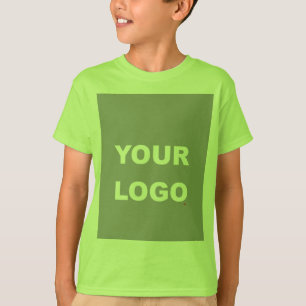 T-shirt Ajouter Votre Image Photo Logo Lime