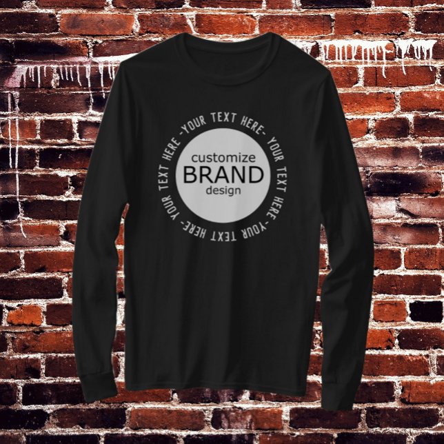 T-shirt Ajouter Votre Logo Entreprise Personnalisée Marque (custom logo shirt)