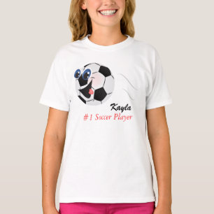 T-shirt Ajouter Votre Nom Enfants Chemise De Football