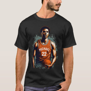 T-shirt Ajouter Votre Nom Et Numéro Joueur De basket Perso