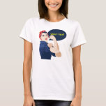 T-shirt Ajouter votre propre texte à rosie riveter<br><div class="desc">Ajoutez votre propre texte à rosie riveter féministe et filles nuit notre humour idéal pour une fête féministe de bachelorette Rosie le Riveter et l'Humour féministe : Un grand choix pour une soirée de filles ou de bachelorette Rosie le Riveter est un symbole emblématique du féminisme, de la force et...</div>