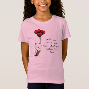 T-Shirt Ajouter Votre Texte Personnalisé Jour des valentin