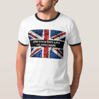 Ajouter votre texte sur le drapeau anglais Jeu d'o